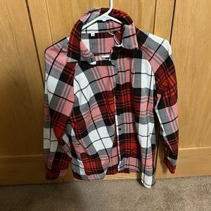 Black and red flannel